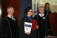 Вручение дипломов выпускникам магистратуры ЕУИ