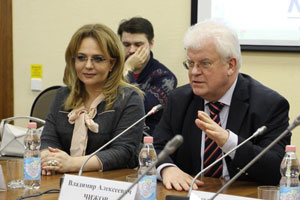 Постоянный представитель России при ЕС В.А.Чижов встретился со студентами ЕУИ