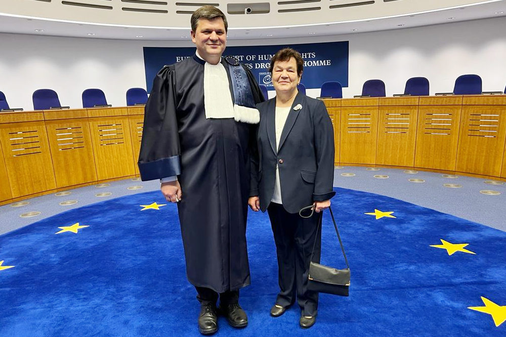 Поздравляем М.Б.Лобова с вступлением в должность судьи ЕСПЧ!