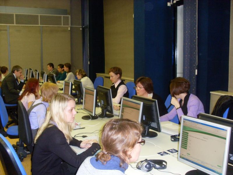 Тестирование студентов Европейского учебного института в «Competentum. Magister Plus» (8.04.2011)