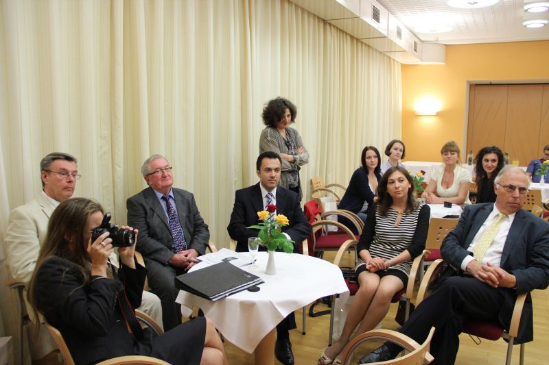 Слушатели ЕУИ побывали в Дипломатической академии в Вене (июль 2012)