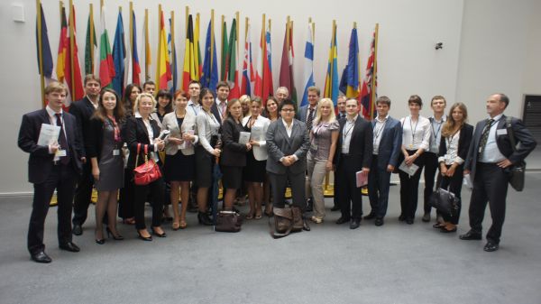 Выездная учебная сессия слушателей ЕУИ в Колледж Европы и Институты ЕС в Бельгии и Люксембурге (сентябрь 2012)